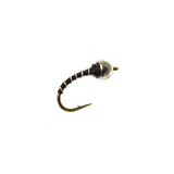 Zebra Midge Black Size 20