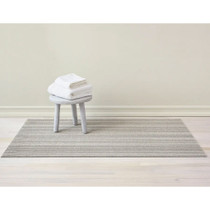 Skinny Stripe Shag Utility Floor Mat, Birch - 24x36