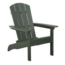 Living Accents Resin Frame Adirondack Chair Slate