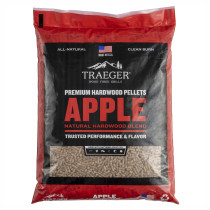 Traeger Apple BBQ Wood Pellets, 20 lb