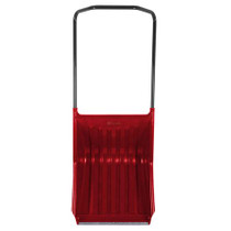Sleigh Snow Shovel 24" wide - Red