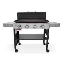 Weber Outdoor Griddle Steel 4 Burner Black