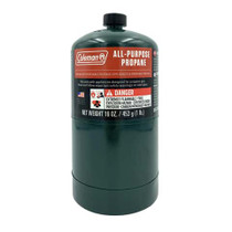 Coleman Throwaway Pre-filled Propane Bottle, 16oz