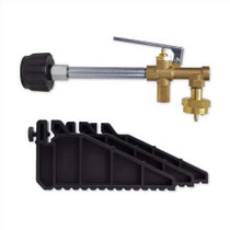 Fuel Keg Brass/Steel Refill Propane Cylinder Kit