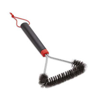 Weber 3 Sided Stainless Grill Brush 12"
