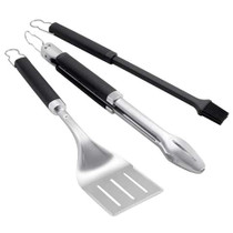 Weber Precision Stainless Grill Tool Set 3pc