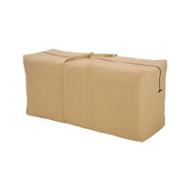 Classic Accessories Terrazzo Cushion Storage Bag 20 x 13.75 x 45.5" Brown Polyester