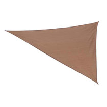 Coolaroo  Ready-To-Hang Polyethylene Shade Sail Triangle Shade Sail Canopy 10'