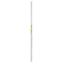 M-D Building Products Aluminum/Vinyl Top & Sides Door Seal For Door Jambs - White, 84 x 0.63"