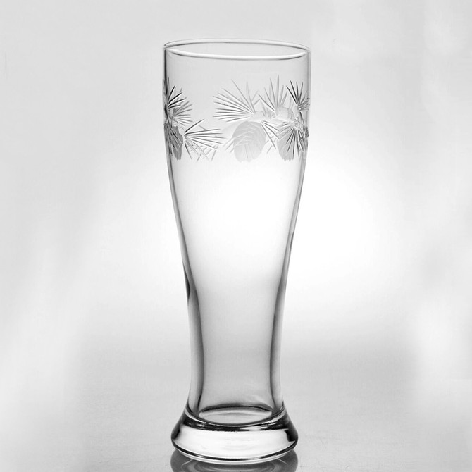 Icy Pine Cone 16oz Pilsner Glass