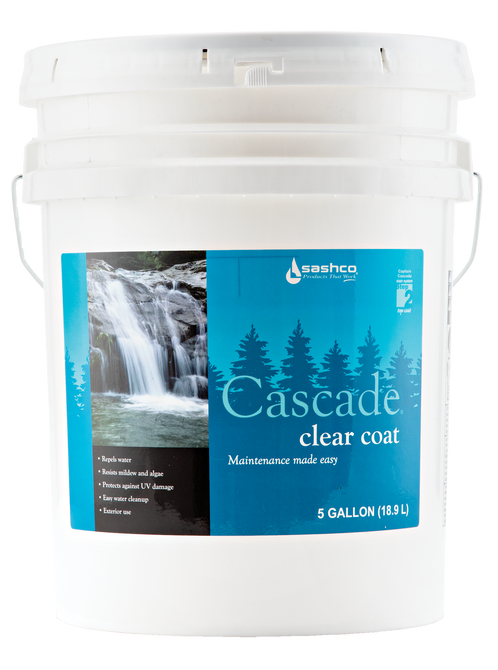 Cascade Clear Top Coat - Semi-Gloss, 5G