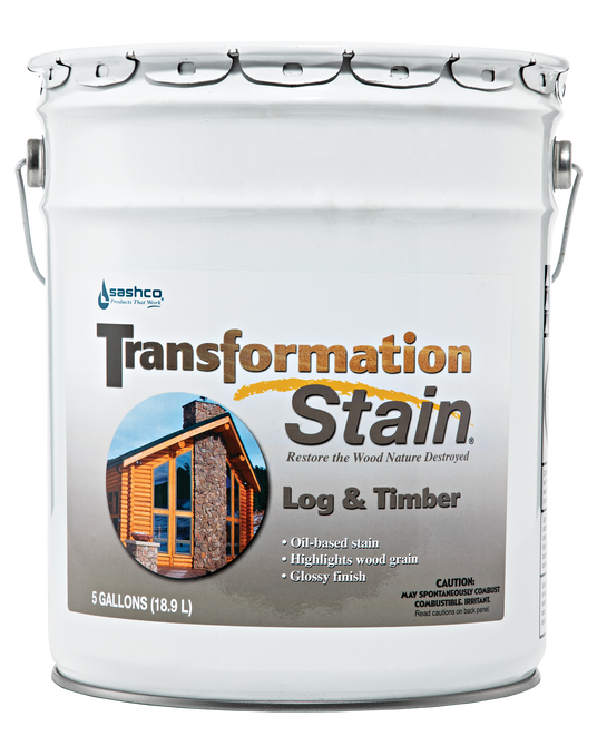 Transformation Stain - Log & Timber - Brown Tone Light, 5G