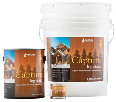 Capture Log Stain - Chestnut, 5G