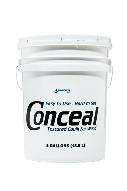 Conceal Texture Caulk for Wood - Brown Tone, 5G