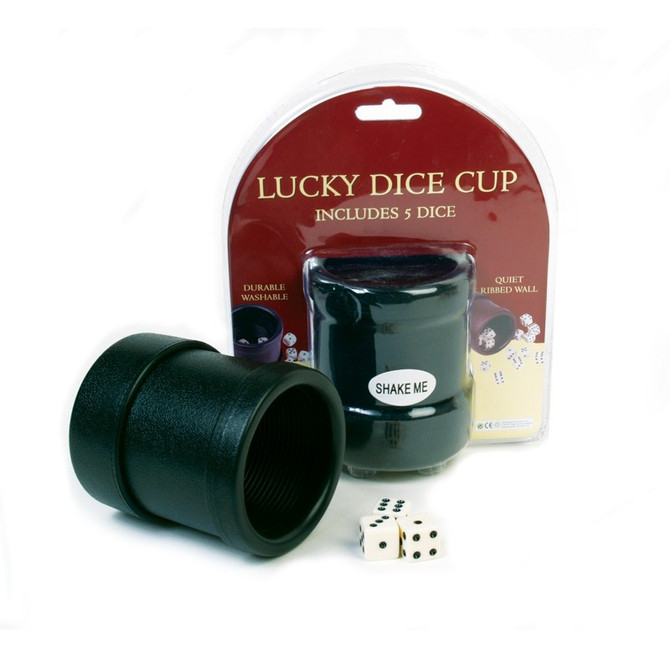 Hansen Lucky Dice Cup w/ 5 Dice