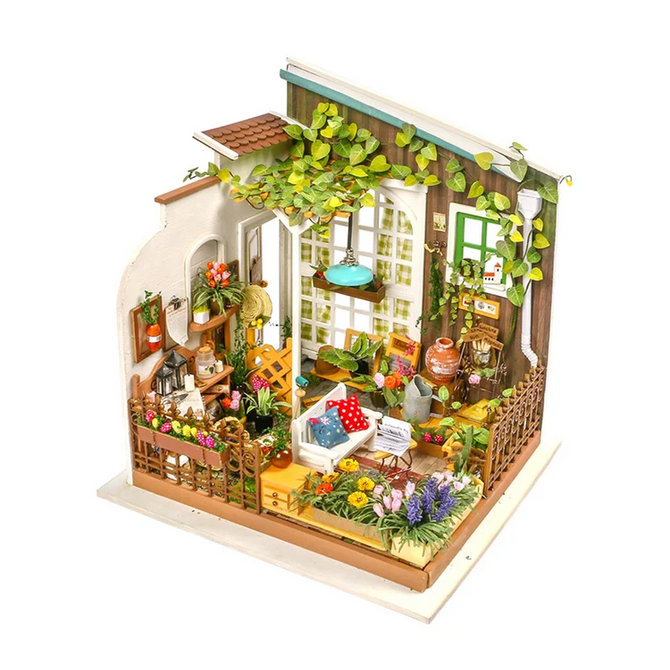 Rolife Miller's Garden DIY Miniature Diorama Kit