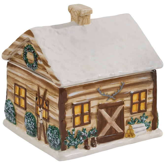 Park Design Cabin Sweet Cabin Cookie Jar