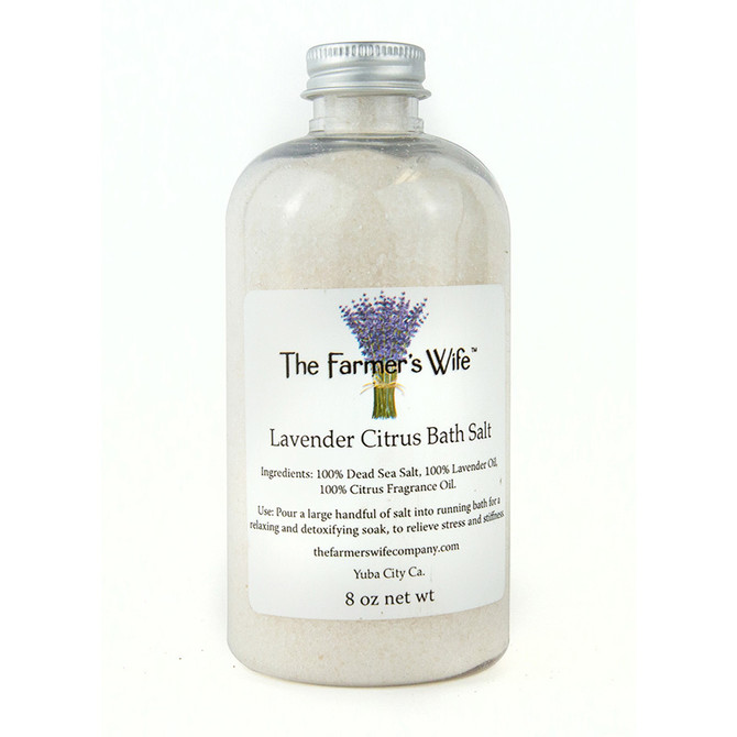 Farmer's Wife Lavender Citrus Bath Salt