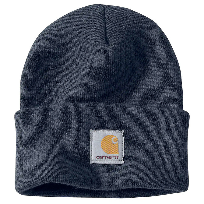 Knit Cuffed Beanie - Navy