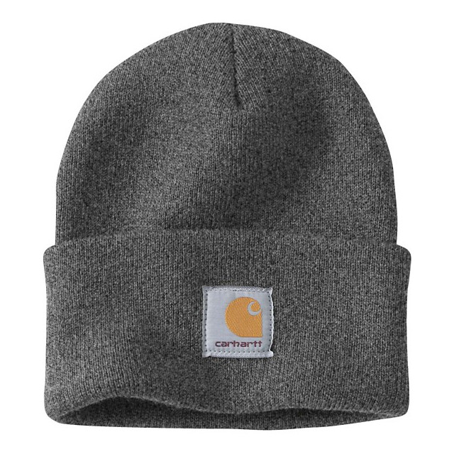 Carhartt Knit Cuffed Beanie - Coal Heather