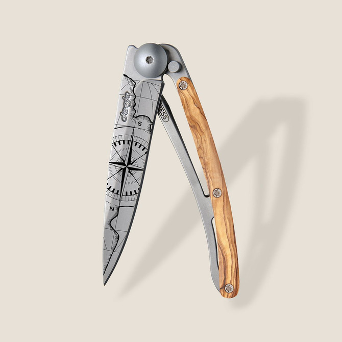 27G Knife, Olive Wood / Terra Incognita