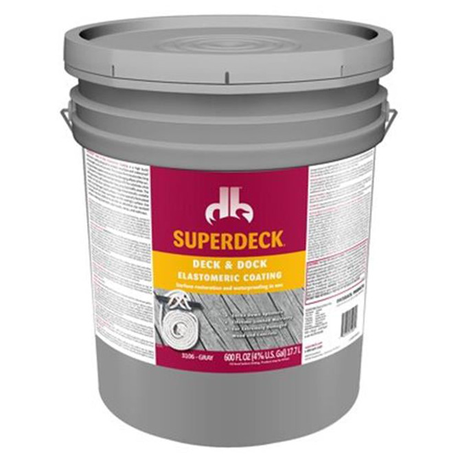 Duckback Superdeck Deck & Dock Oil Stain Red, 5 gallons