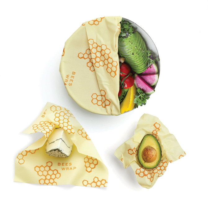 Bee's Wrap Assorted 3 Pack, Honeycomb