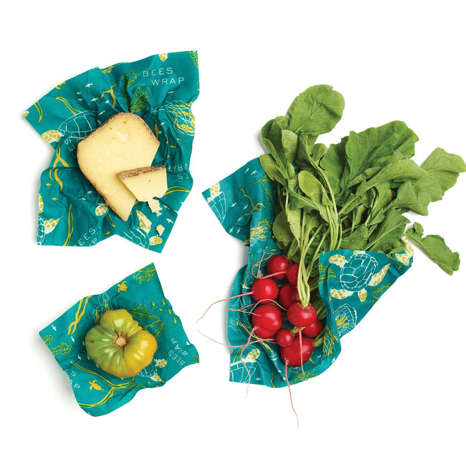 Bee's Wrap Assorted 3 Pack, Oceans