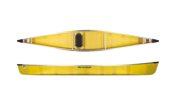 Wilderness 15 Ultra-Light Solo Canoe, Natural - in store pickup or local delivery ONLY
