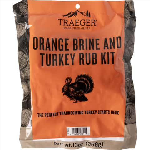 Traeger Brine & Turkey Rub Kit, 13oz