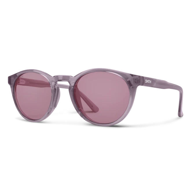 Smith Westward Sunglasses, Meteorite Crystal with ChromaPop Low Light Rose
