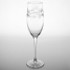 Icy Pine Cone 8oz Champagne Flute