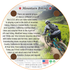 Mountain Biking Cork Drink Coaster