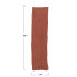 Creative Co-op Stonewashed Linen Table Runner - Rust, 14x108"
