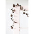 Creative Co-op Pinecone Garland - Snow Finish, 70"