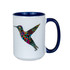 Hummingbird Mug, 15oz