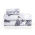 HiEnd Accents Ski Toile Lyocell Sheet Set - King