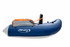 Outcast Sporting Gear Fish Cat 5 Max Float Tube - Navy/Orange