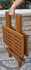 Outdoor Interiors Eucalyptus Folding Side Table