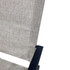 Living Accents Steel Frame Foldable Chair - Black & Tan