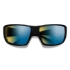 Smith Guide's Choice Sunglasses, Matte Black with Chromapop Glass Polarchromic Yellow Blue Mirror