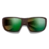 Smith Guide's Choice Sunglasses, Matte Tortoise with Chromapop Glass Polarchromic Brown Green Mirror