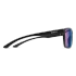 Smith Riptide Sunglasses, Matte Black with ChromaPop Glass Polarchromic Rose Blue Mirror