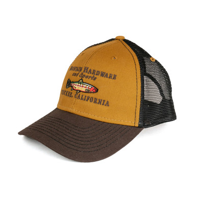  LARIX GEAR Montana Fly Fishing Hat, Public Access Black Gray Fly  Fishing Hats for Men Women : Sports & Outdoors
