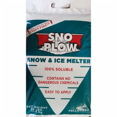 Sno-Plow Ice Melt, 25 lb bag