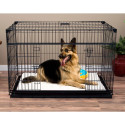 Lucky Dog Sliding Double-Door Dog Crate, X-Large, 48 L