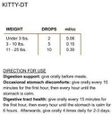Kitty-DT Botanical for pets-Digestive Support for Felines,1 oz