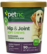 PetNC Natural Care Hip and Joint Health for Dogs chew 90 count- 05/24