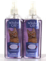 2 Bottles Whisker City 8 Oz French Lavender Waterless Detangling Shampoo