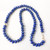 top view of lapis necklace